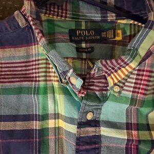Polo by Ralph Lauren Men's Colorful Plaid Shirt